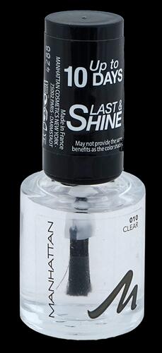 Manhattan Last & Shine Nail Polish, 010 Clear