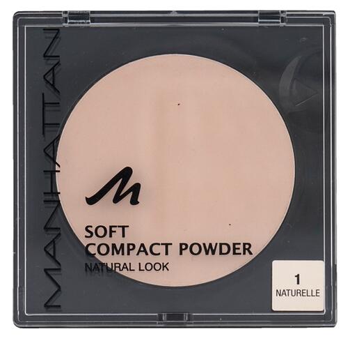 Manhattan Soft Compact Powder, 1 Naturelle