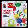 Marabu Kids Fingerfarbe, 4er Set, gelb, rot, grün, blau Marabu Kids Fingerfarbe, 4er Set, gelb, rot, grün, blau