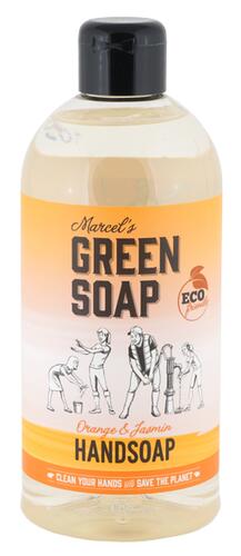 Marcel's Green Soap Handsoap Orange & Jasmin, flüssig