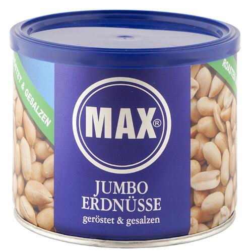 Max Jumbo Erdnüsse geröstet & gesalzen