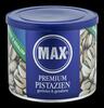 Max Premium Pistazien geröstet & gesalzen Max Premium Pistazien geröstet & gesalzen
