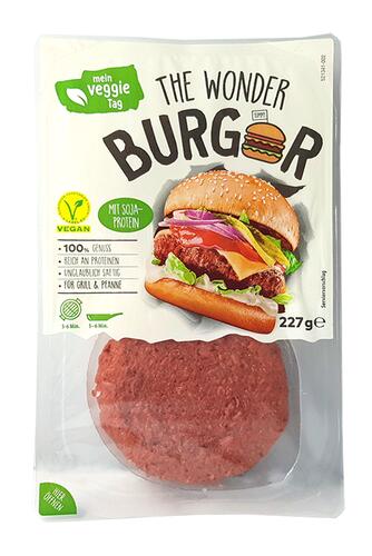 Mein Veggie Tag The Wonder Burger