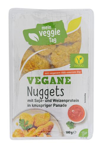 Mein Veggie Tag Vegane Nuggets