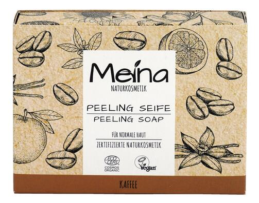 Meina Peeling Seife Kaffee