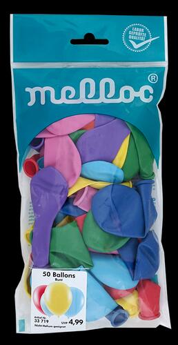 Melloc 50 Ballons Bunt