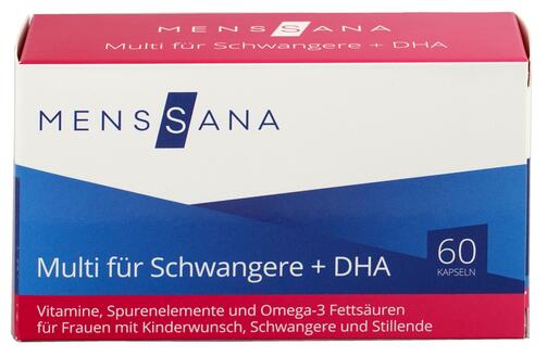 Menssana Multi für Schwangere + DHA, Pulver- + Ölkapseln