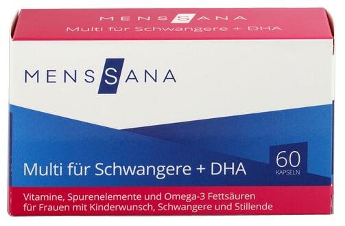 Menssana Multi für Schwangere + DHA, Pulver- + Ölkapseln