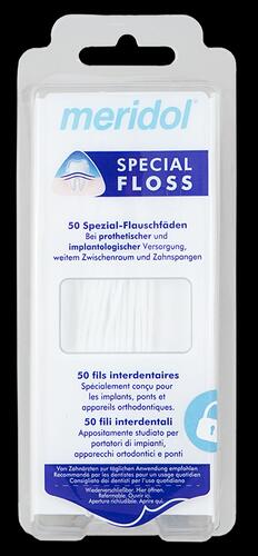 Meridol Special Floss, Spezial-Flauschfäden