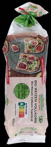 Mestemacher Bio Weizen Vollkorn Toastbrot