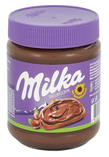 Milka Haselnusscreme