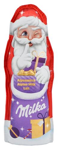 Milka Weihnachtsmann Alpenmilch