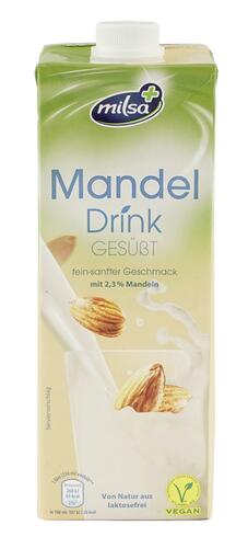Milsa Mandel Drink Gesüßt