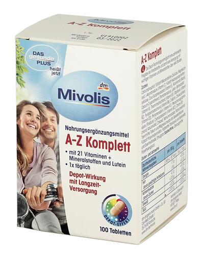 Mivolis A-Z Komplett, Tabletten