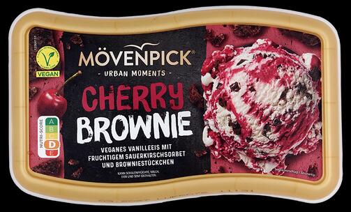Mövenpick Urban Moments Cherry Brownie, vegan