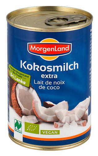 Morgenland Kokosmilch extra, Naturland