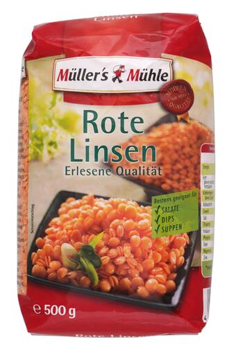 Müller's Mühle Rote Linsen