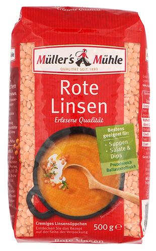 Müller's Mühle Rote Linsen