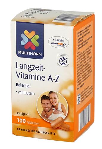 Multinorm Langzeit-Vitamine A-Z Balance, Tabletten