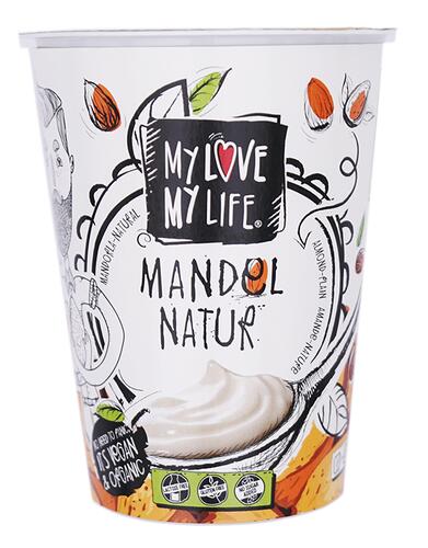 My love my life Mandel Natur, fermentierte Bio-Mandelcreme