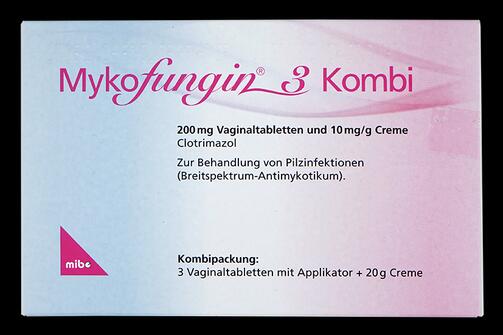 Mykofungin 3 Kombi, Vaginaltabletten und Creme
