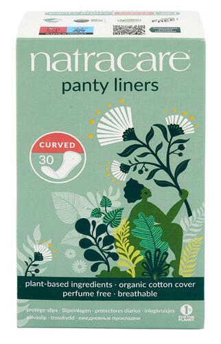 Natracare Panty Liners, curved