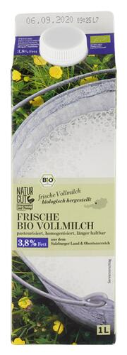 Natur Gut Frische Bio Vollmilch