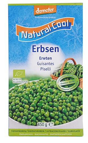 Natural Cool Erbsen, Demeter