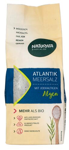 Naturata Atlantik Meersalz mit jodhaltigen Algen Naturata Atlantik Meersalz mit jodhaltigen Algen