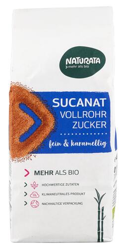 Naturata Sucanat Vollrohrzucker fein & karamellig