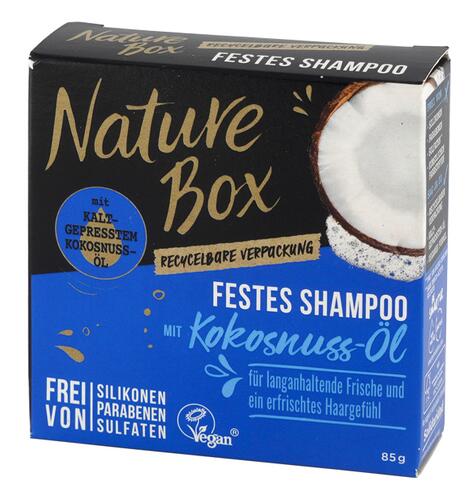 Nature Box Festes Shampoo Kokosnuss-Öl