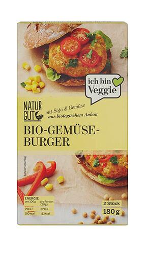 Naturgut Bio-Gemüse-Burger