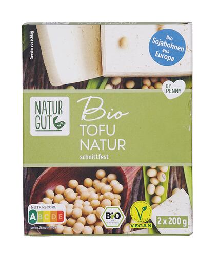 Naturgut Bio Tofu Natur, schnittfest