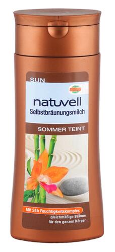 Natuvell Sun Selbstbräunungsmilch Sommer Teint