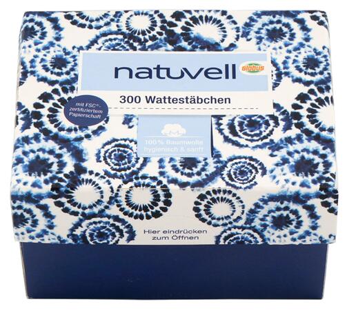 Natuvell Wattestäbchen Natuvell Wattestäbchen