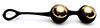 Nautime Kegel Ball, schwarz-gold Nautime Kegel Ball, schwarz-gold
