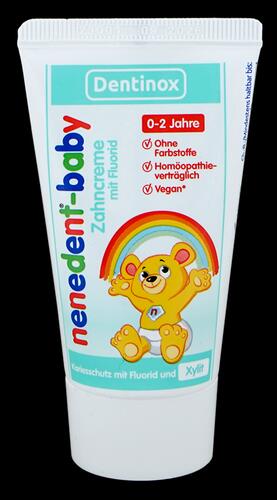 Nenedent-Baby Zahncreme mit Fluorid, 0-2 Jahre