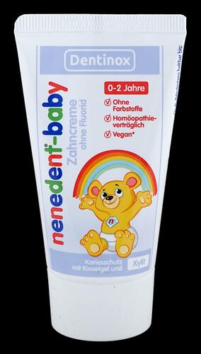 Nenedent Baby Zahncreme ohne Fluorid, 0-2 Jahre