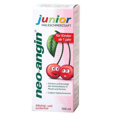 Neo-Angin Junior Halsschmerzsaft