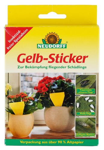 Neudorff Gelb-Sticker