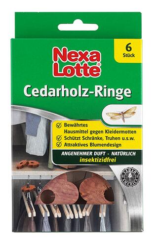 Nexa Lotte Cedarholz-Ringe