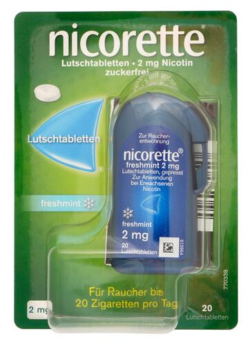 Nicorette Lutschtabletten Freshmint 2 mg