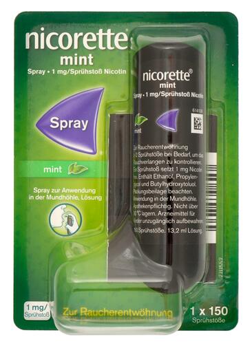 Nicorette Mint Spray 1 mg/Sprühstoß