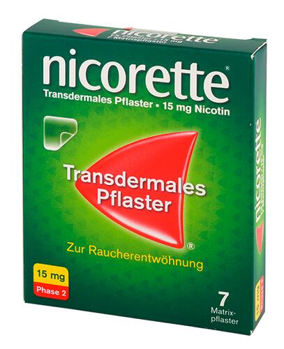 Nicorette Transdermales Pflaster 15 mg Nicotin