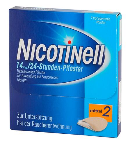 Nicotinell 14 mg/24-Stunden-Pflaster, Transdermales Pflaster