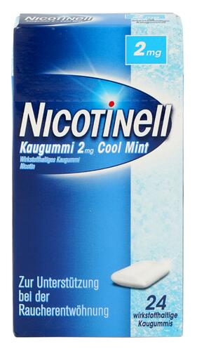 Nicotinell Kaugummi Cool Mint 2 mg