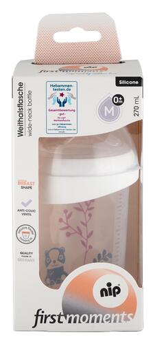 Nip First Moments Weithalsflasche M 0+ m, 270 ml