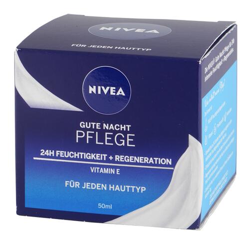 Nivea Gute Nacht Pflege 24H Feuchtigkeit + Regeneration Nivea Gute Nacht Pflege 24H Feuchtigkeit + Regeneration