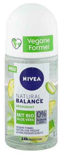 Nivea Natural Balance Deodorant Mit Bio Aloe Vera