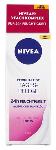 Nivea Reichhaltige Tagespflege 24h Feuchtigkeit